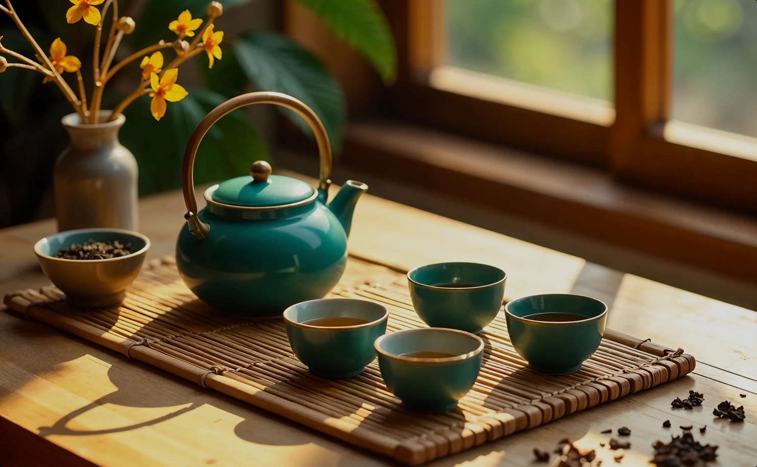 Image or tea ceremony