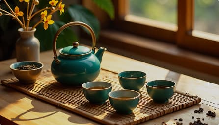 Image or tea ceremony